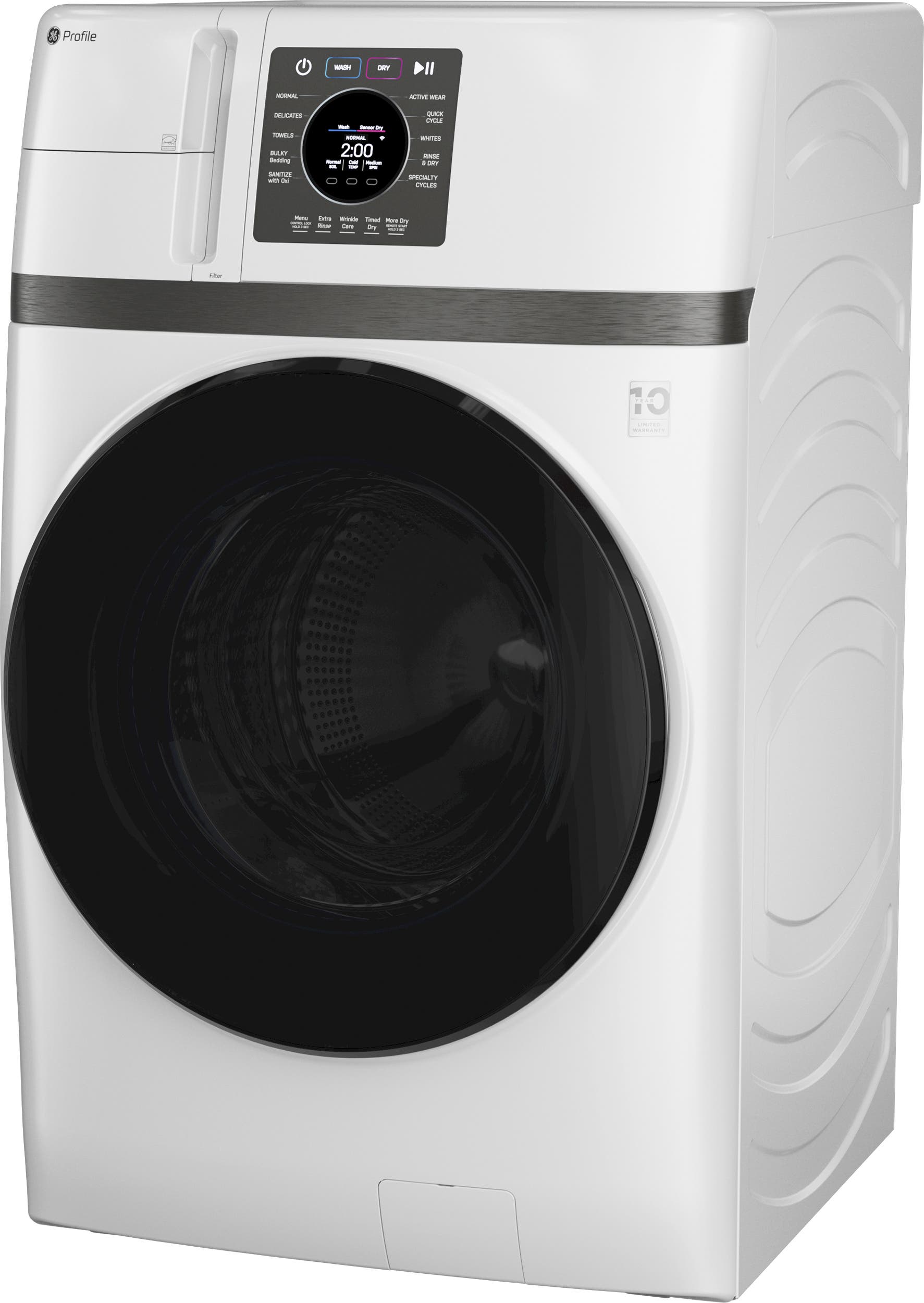 GE PFQ83HSSWWW White