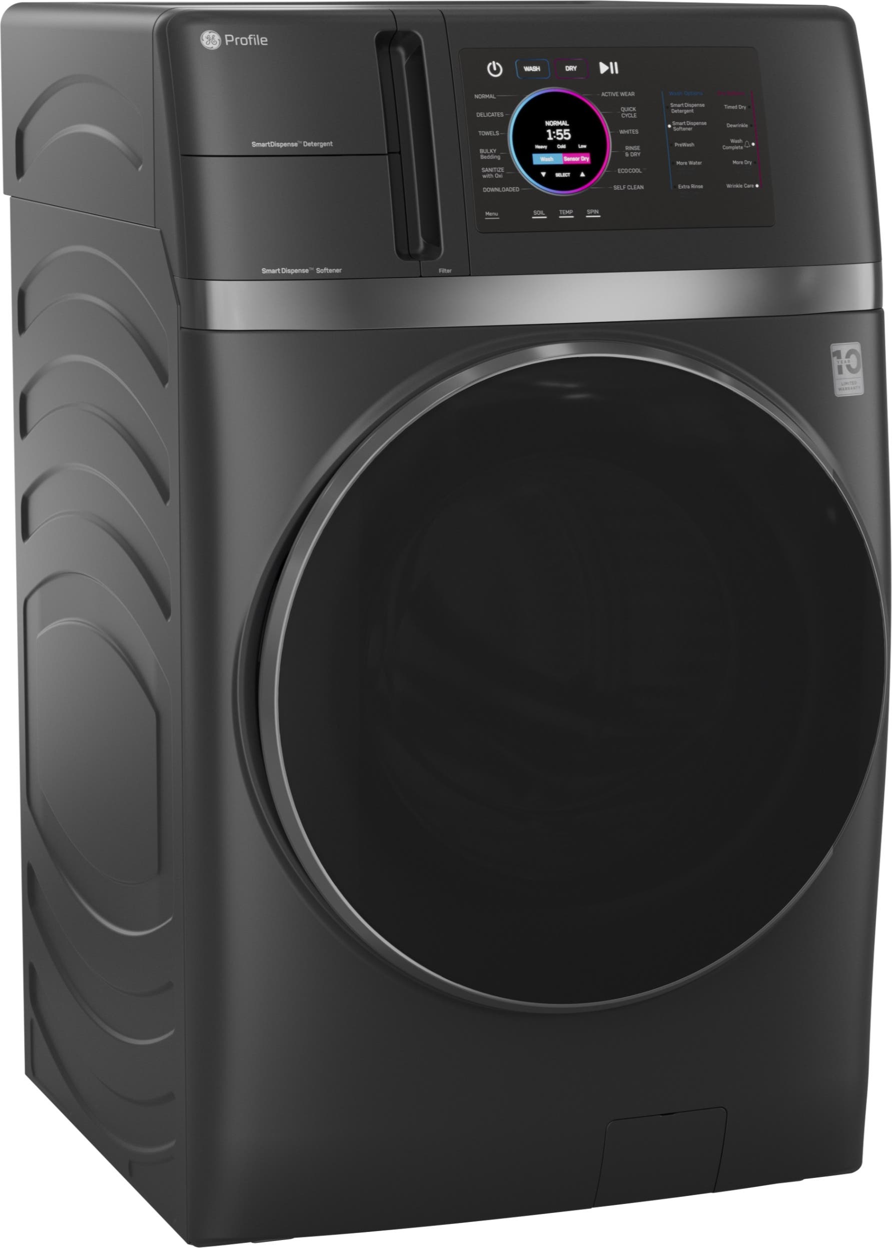 GE PFQ97HSPVDS Carbon Graphite