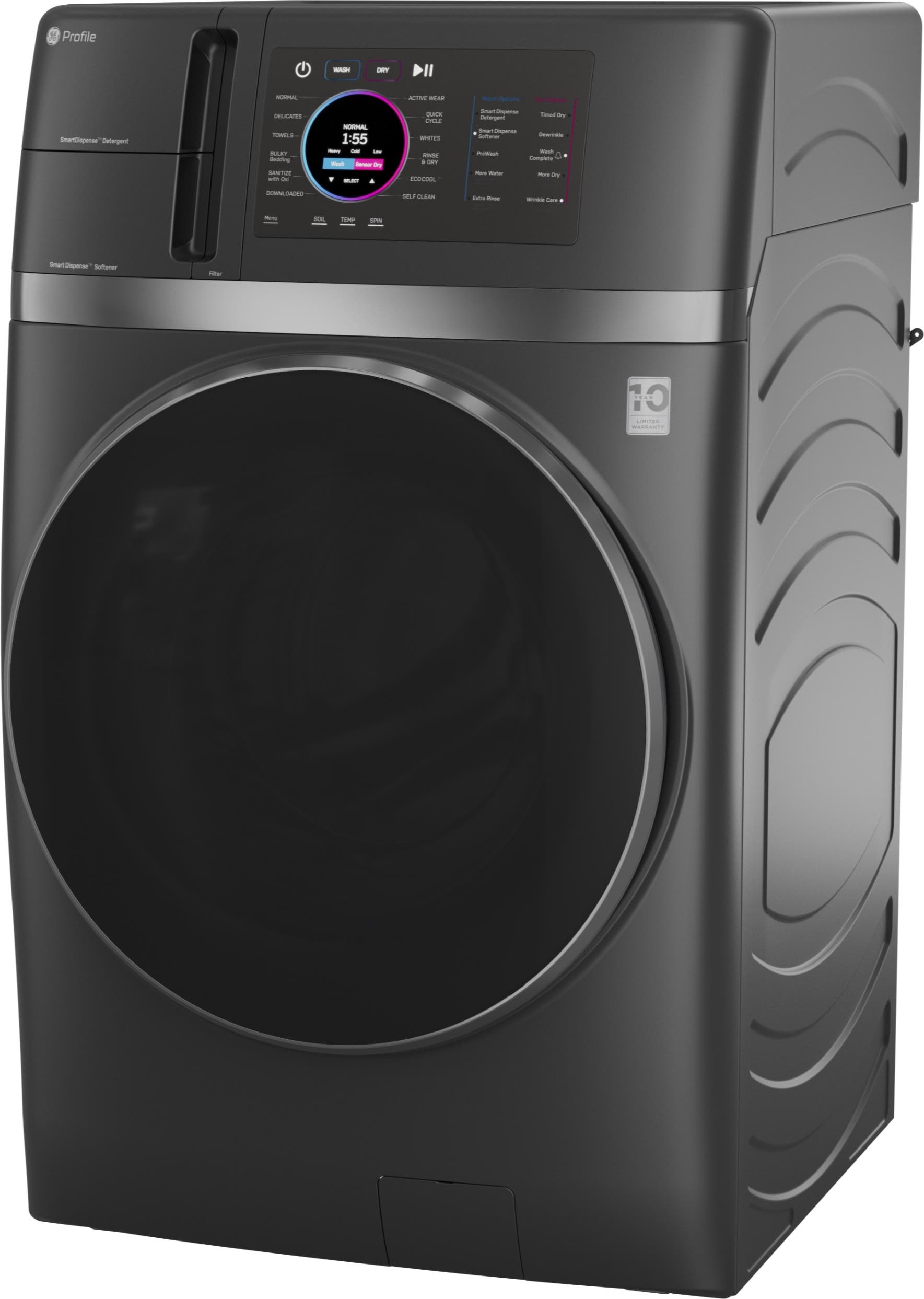 GE PFQ97HSPVDS Carbon Graphite