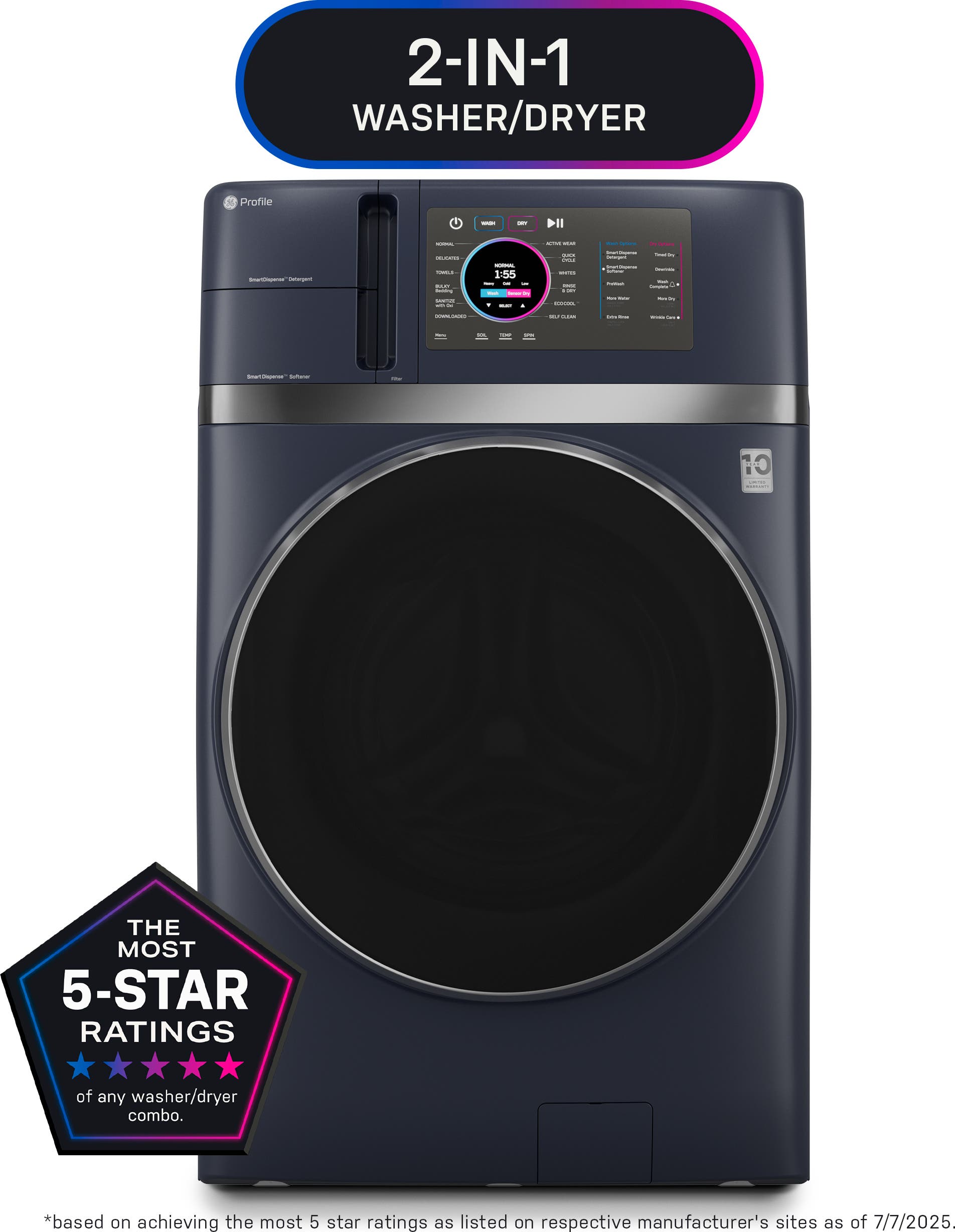 GE PFQ97HSPVRS Royal Sapphire