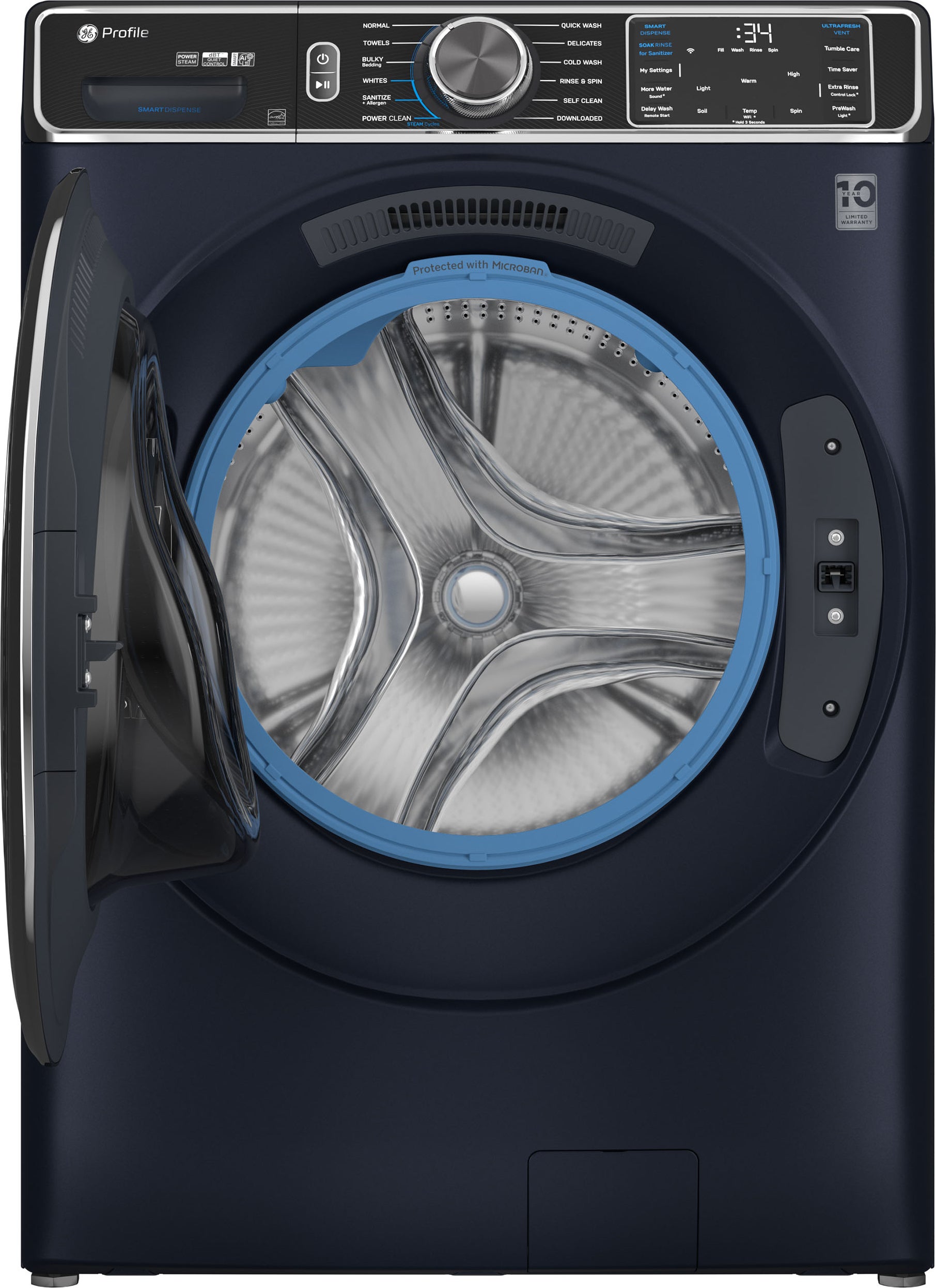 GE PFW870SPVRS Front Load Washer - Thumbnail 2