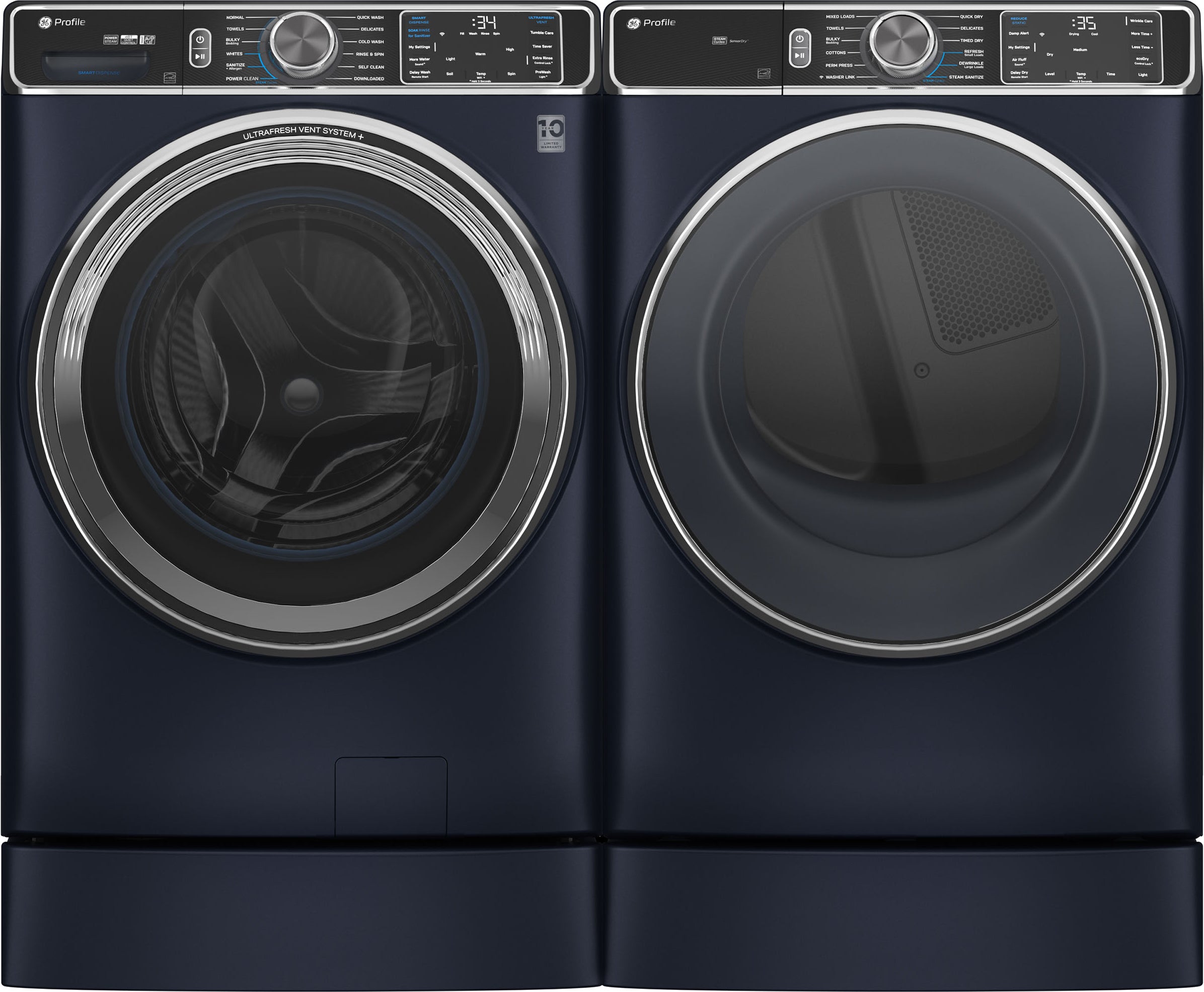 GE PFW870SPVRS Front Load Washer - Thumbnail 3