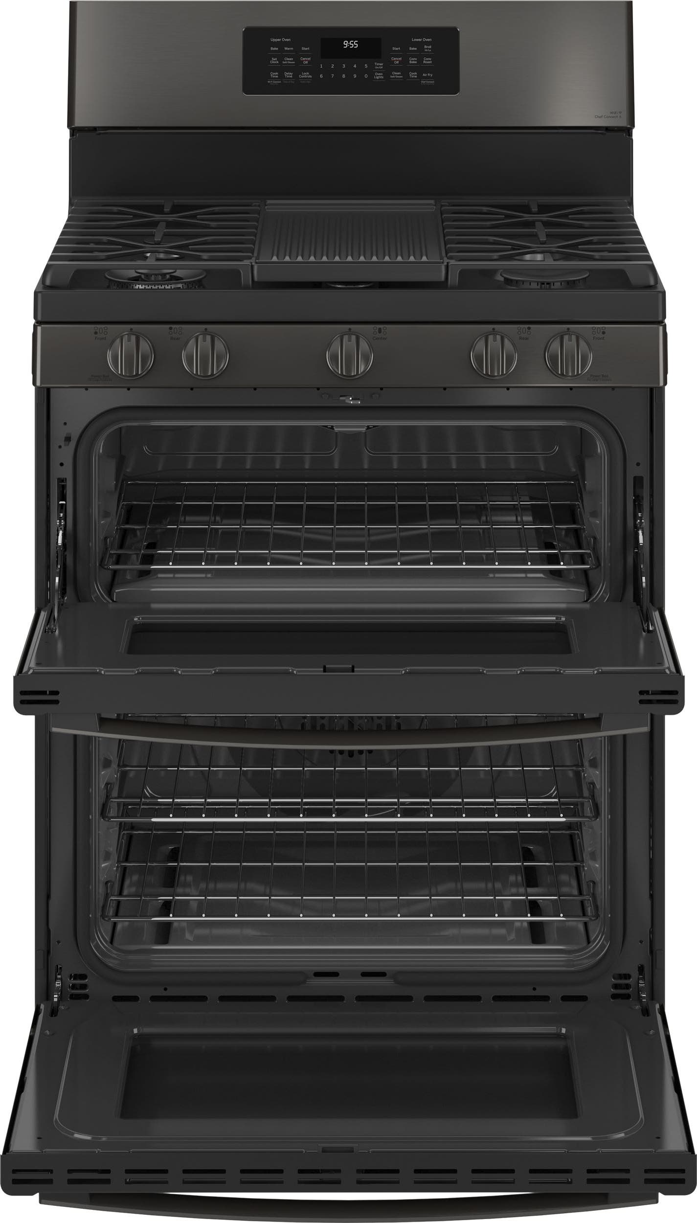 GE PGB965BPTS Black Stainless Steel