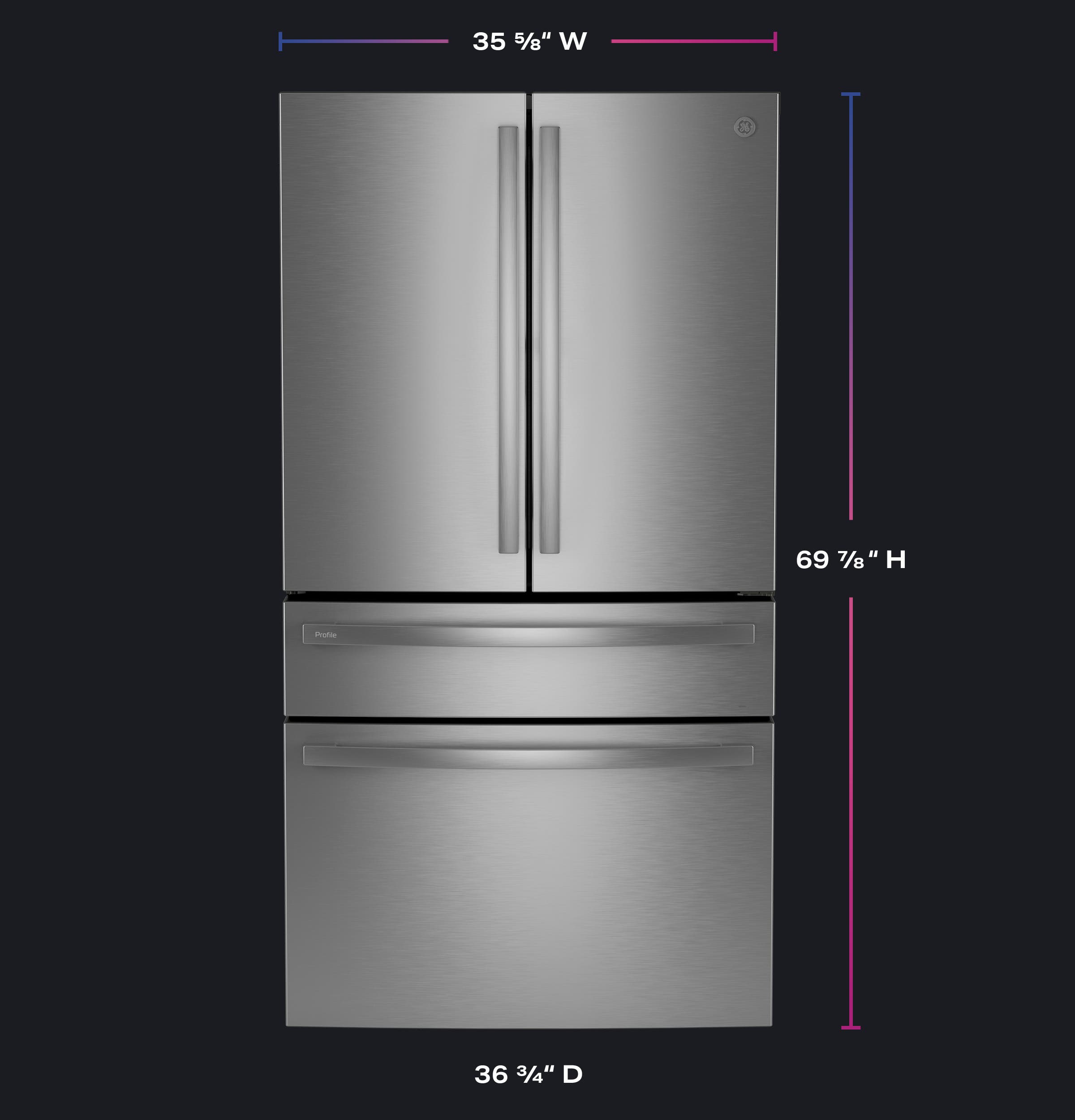 GE PGD29BYTFS Stainless Steel