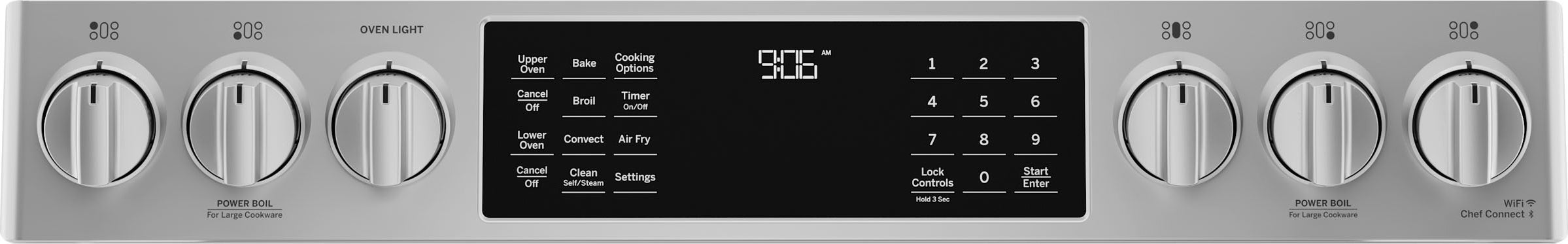 GE Profile 30 in. Smart Slide-In Double Oven Gas Range - Thumbnail 3