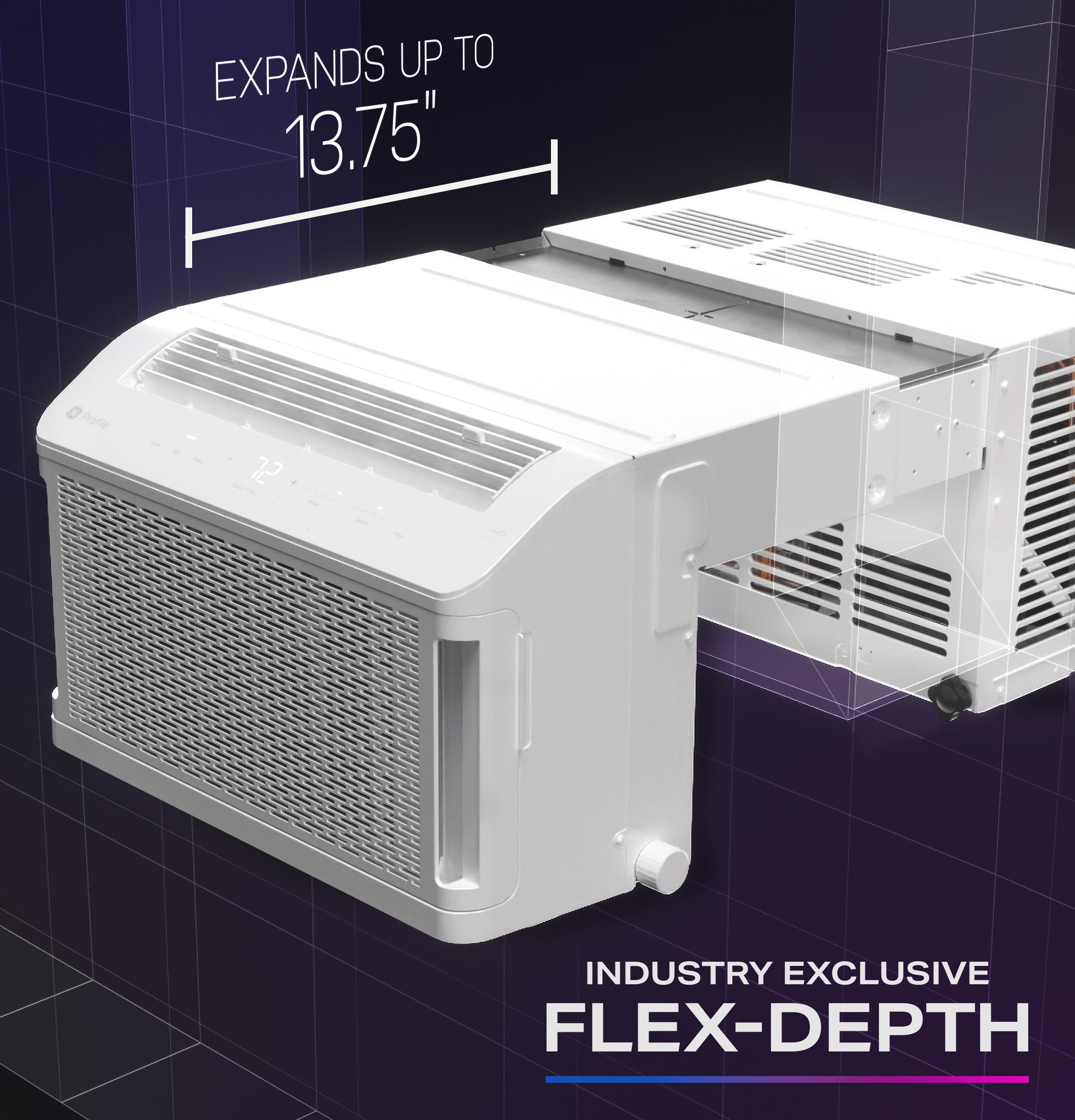 GE PHNT10CC 10,000 Btu, White