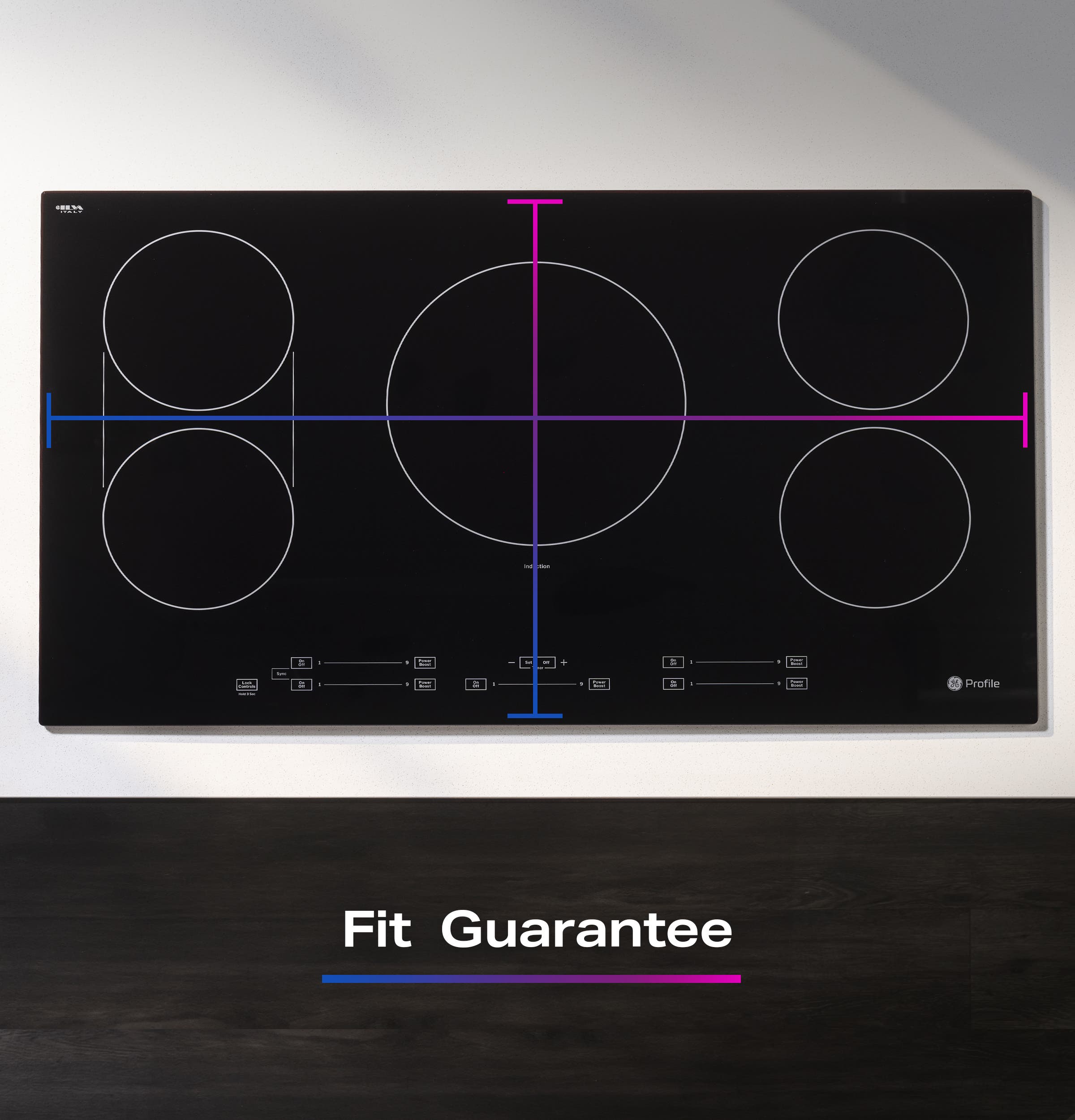 GE PHP6036DWBB Frameless