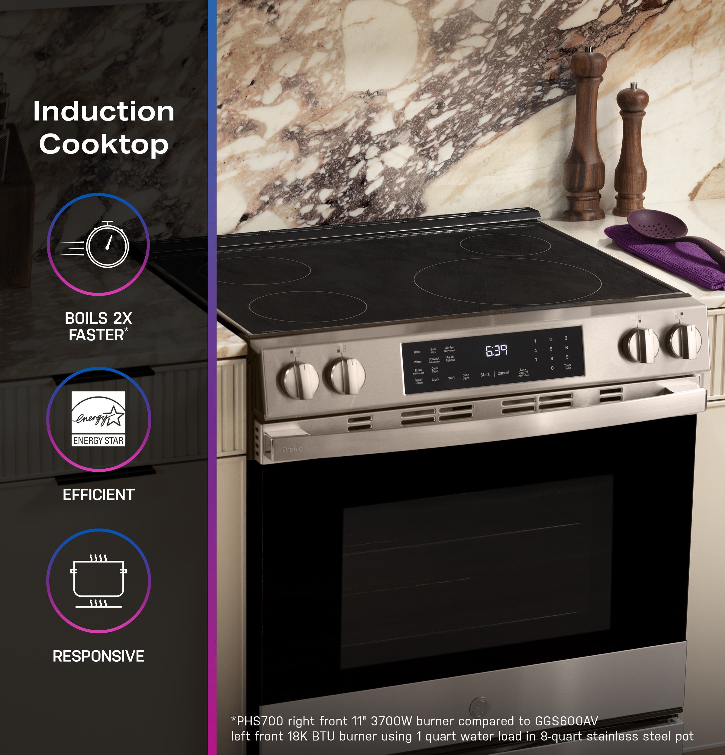 GE PHS700AYFS Stainless Steel