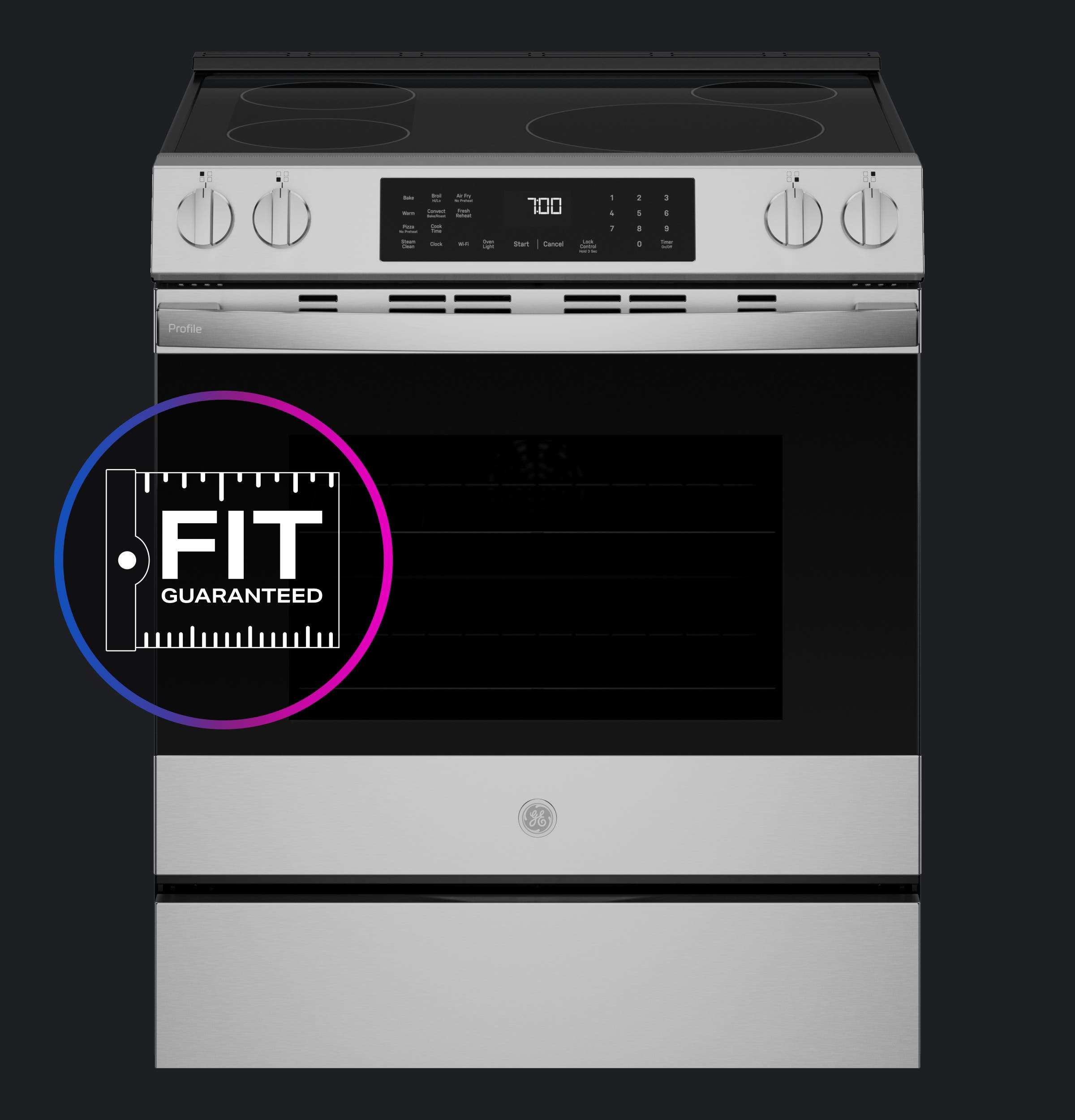 GE PHS700AYFS Stainless Steel