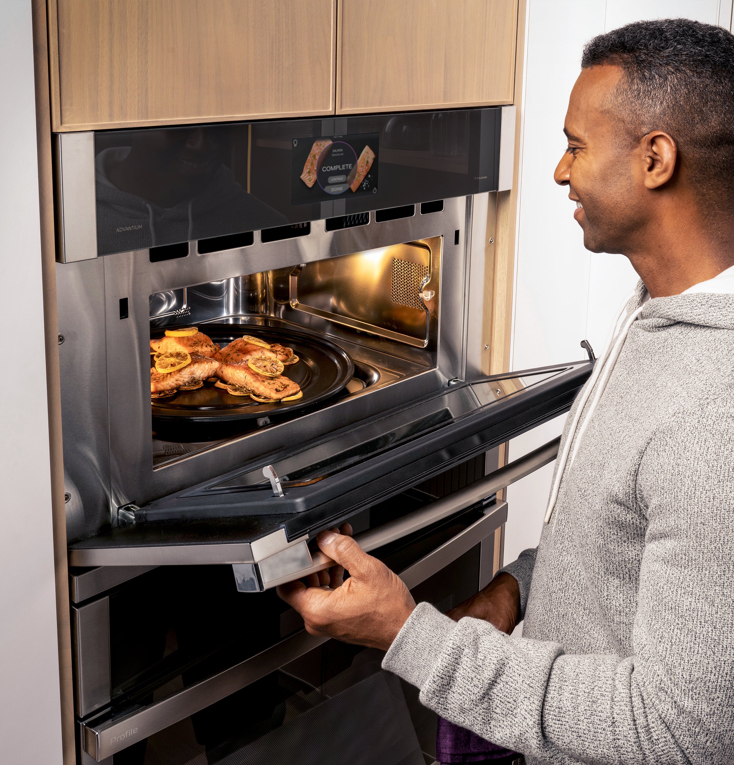 GE PSB9100SVSS 27 Inch Single Electric Smart Wall Oven Stainless