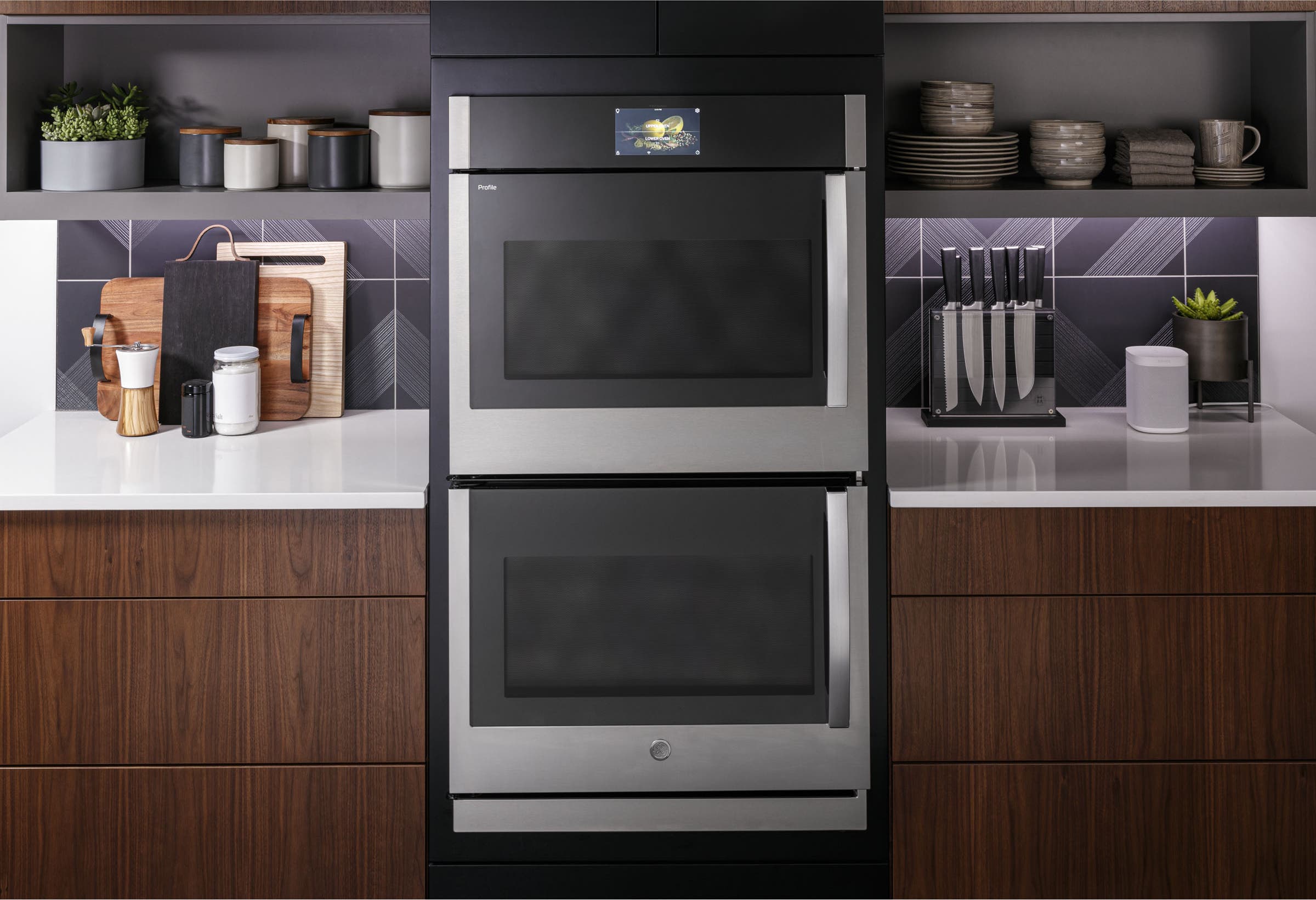GE PTD700LSNSS Stainless Steel, Left Side