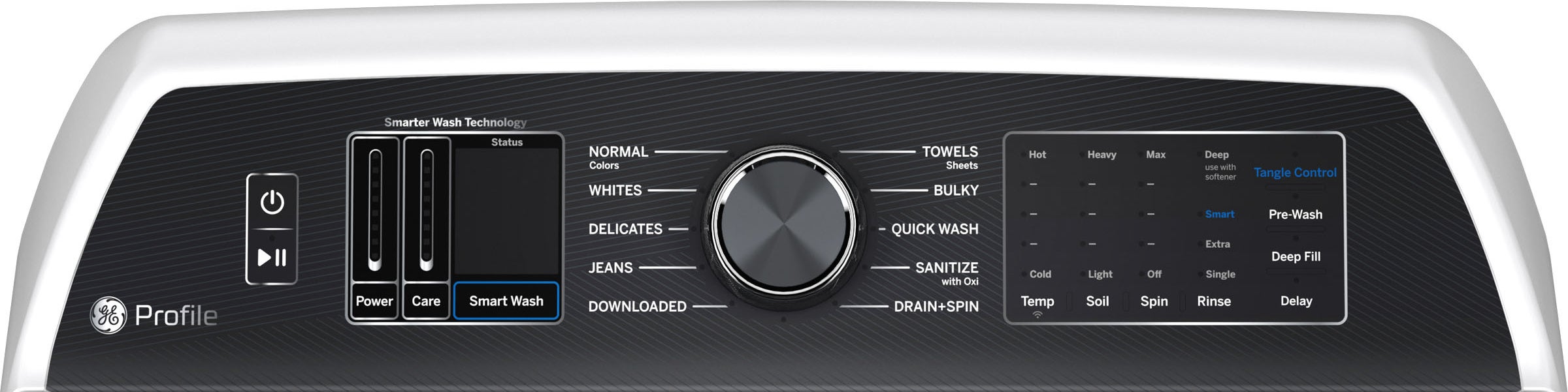 GE PTW700BSTWS Top Load Smart Washer