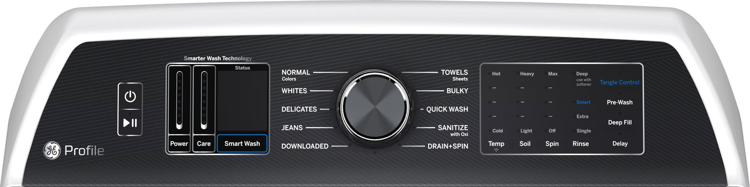 GE PTW705BSTWS White