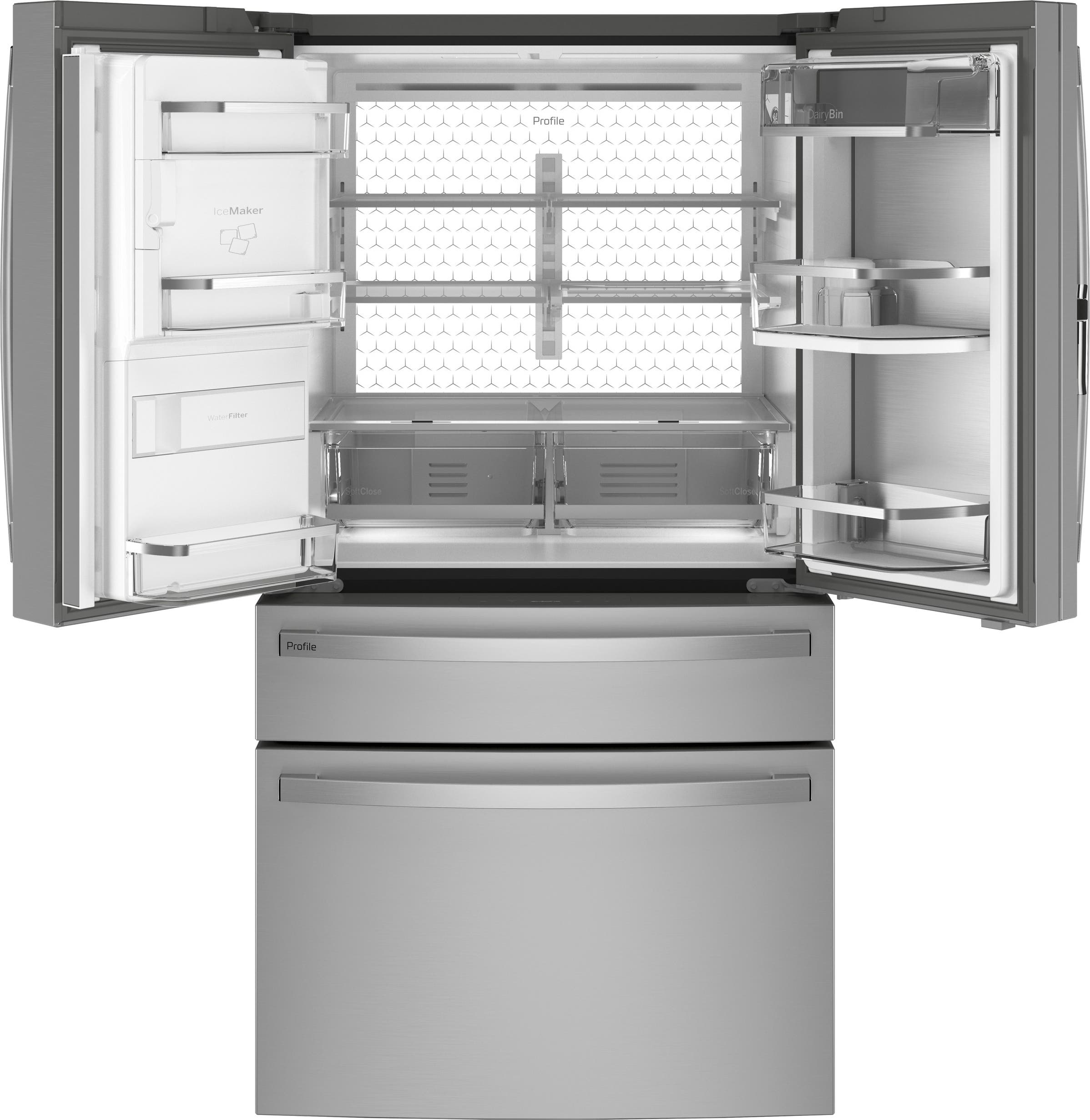 GE PVD28BYNFS Fingerprint Resistant Stainless Steel