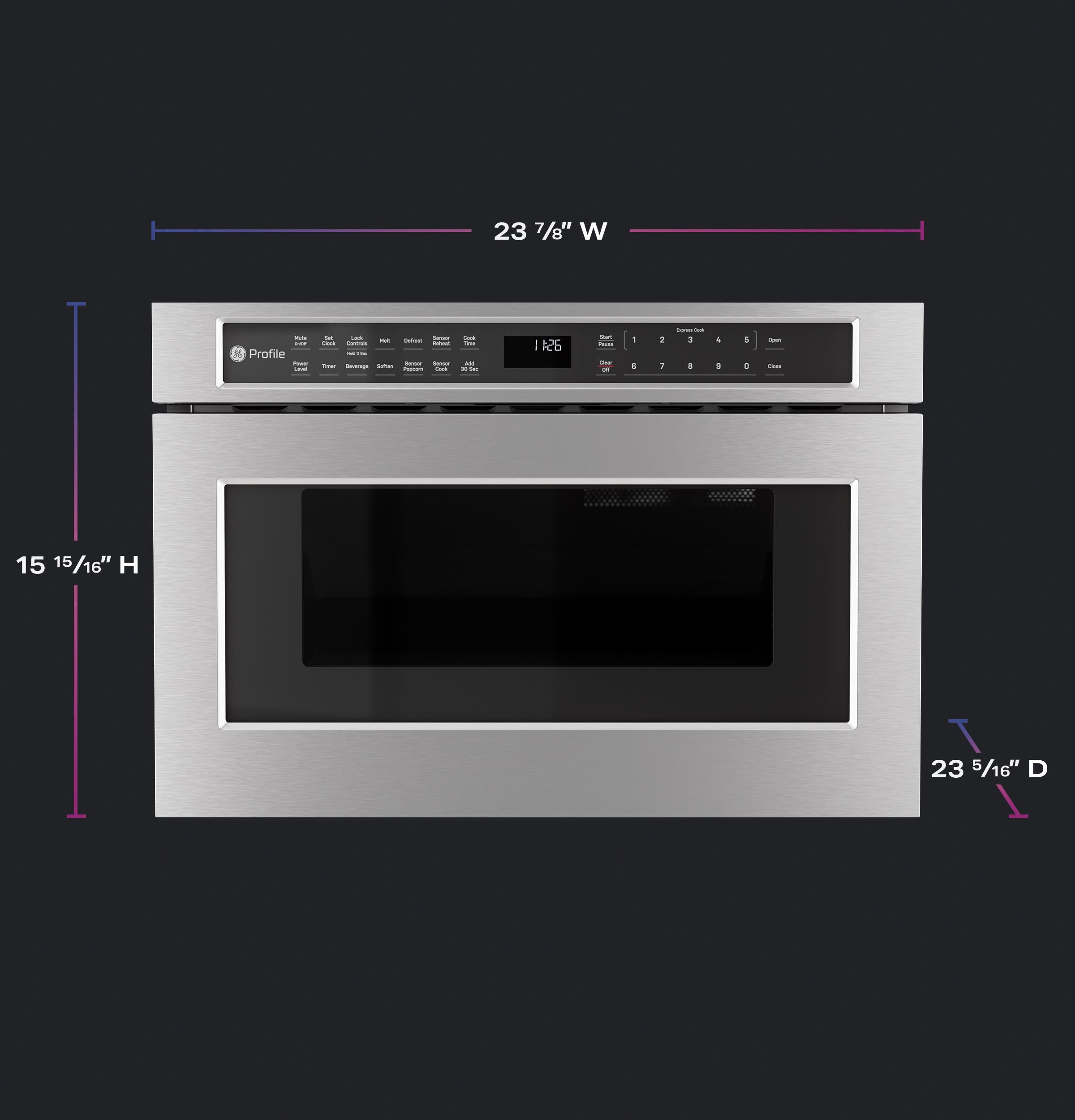 GE PWL1126SWSS Stainless Steel