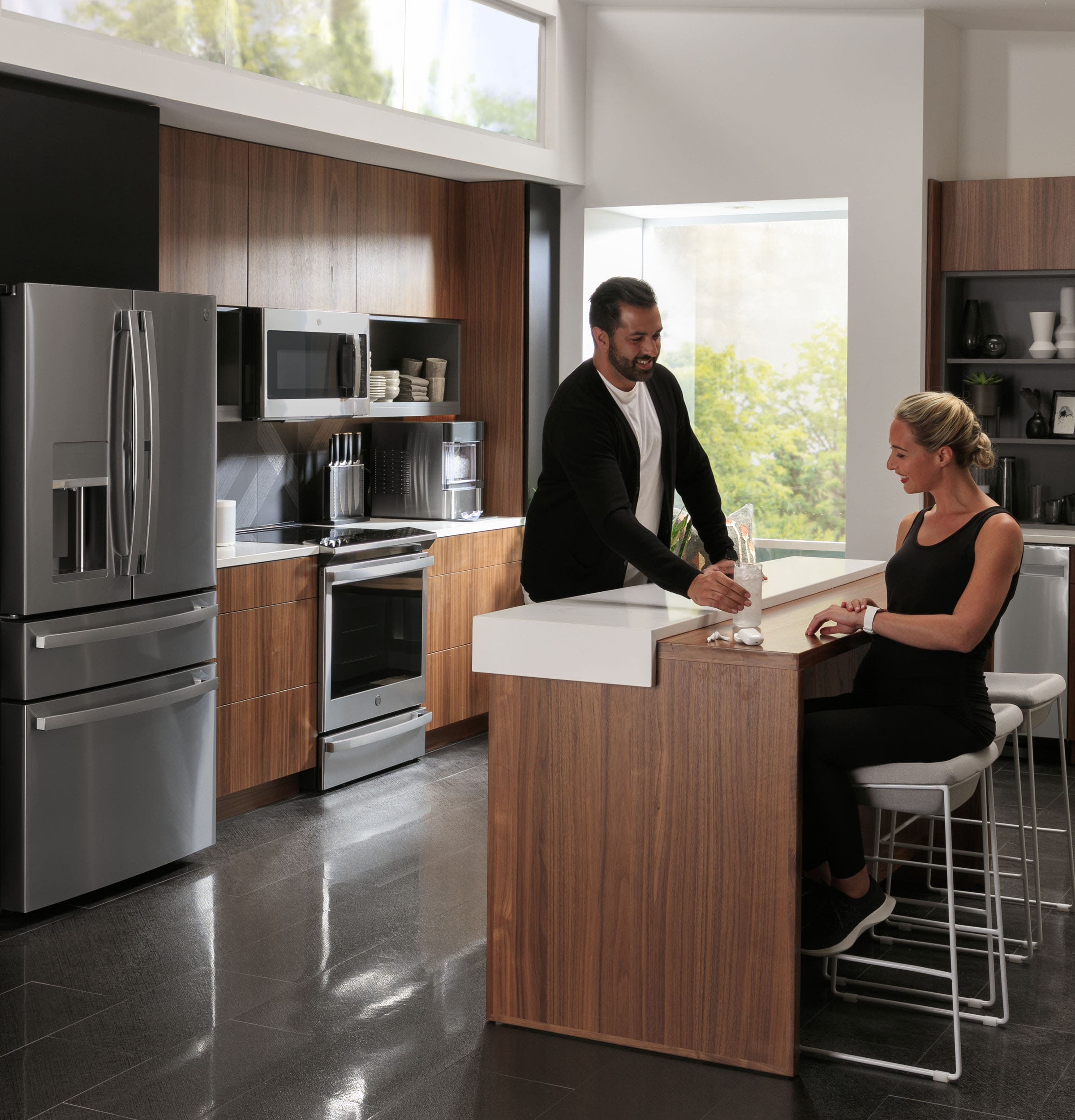 GE PXD22BYPFS Fingerprint Resistant Stainless Steel