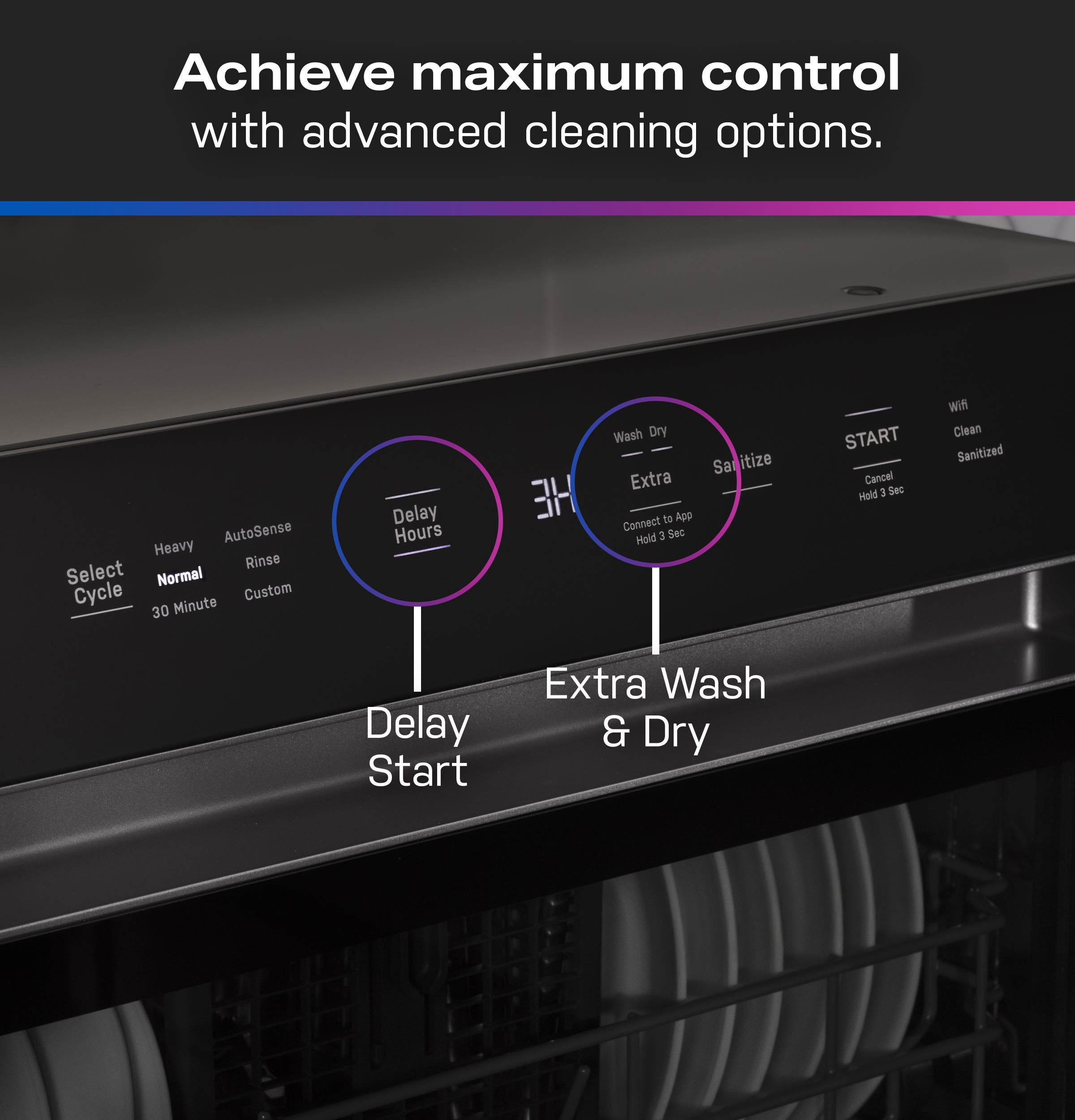 GE PZF560HGWBB Black