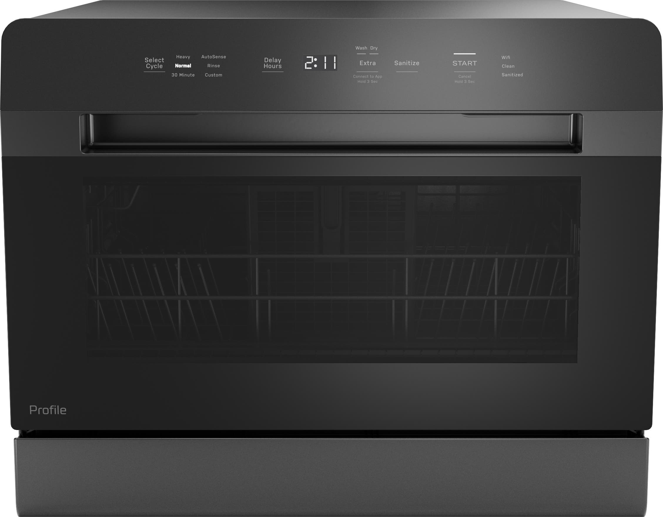 GE PZF560HGWBB Black