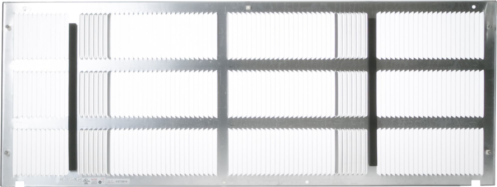 GE RAG60 Stamped Aluminum Exterior Rear Grille