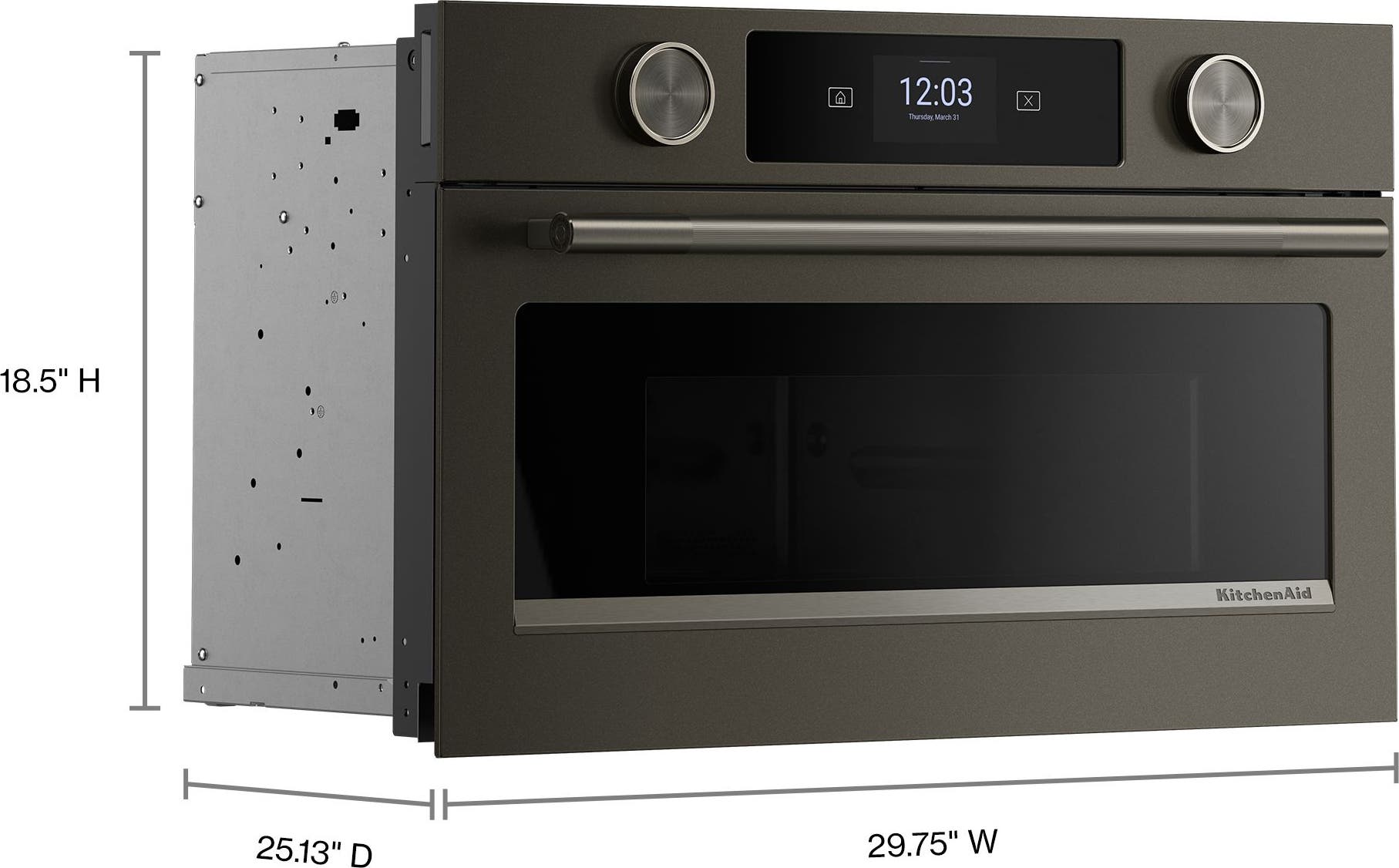 KitchenAid KMBS730SBE Black Ore
