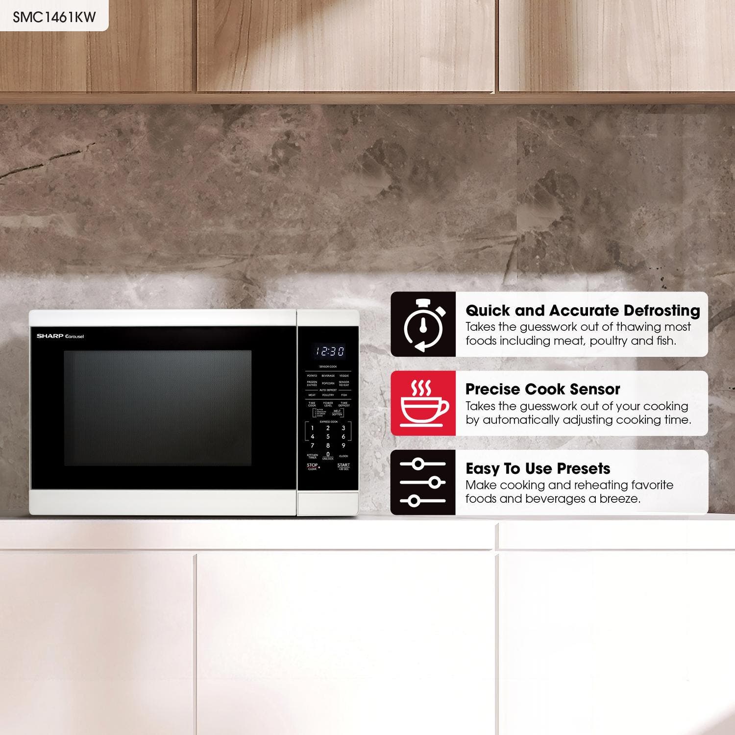 Sharp SMC1461KW White