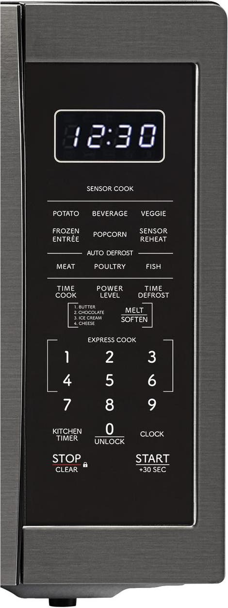 Sharp SMC1452KH Black Stainless Steel
