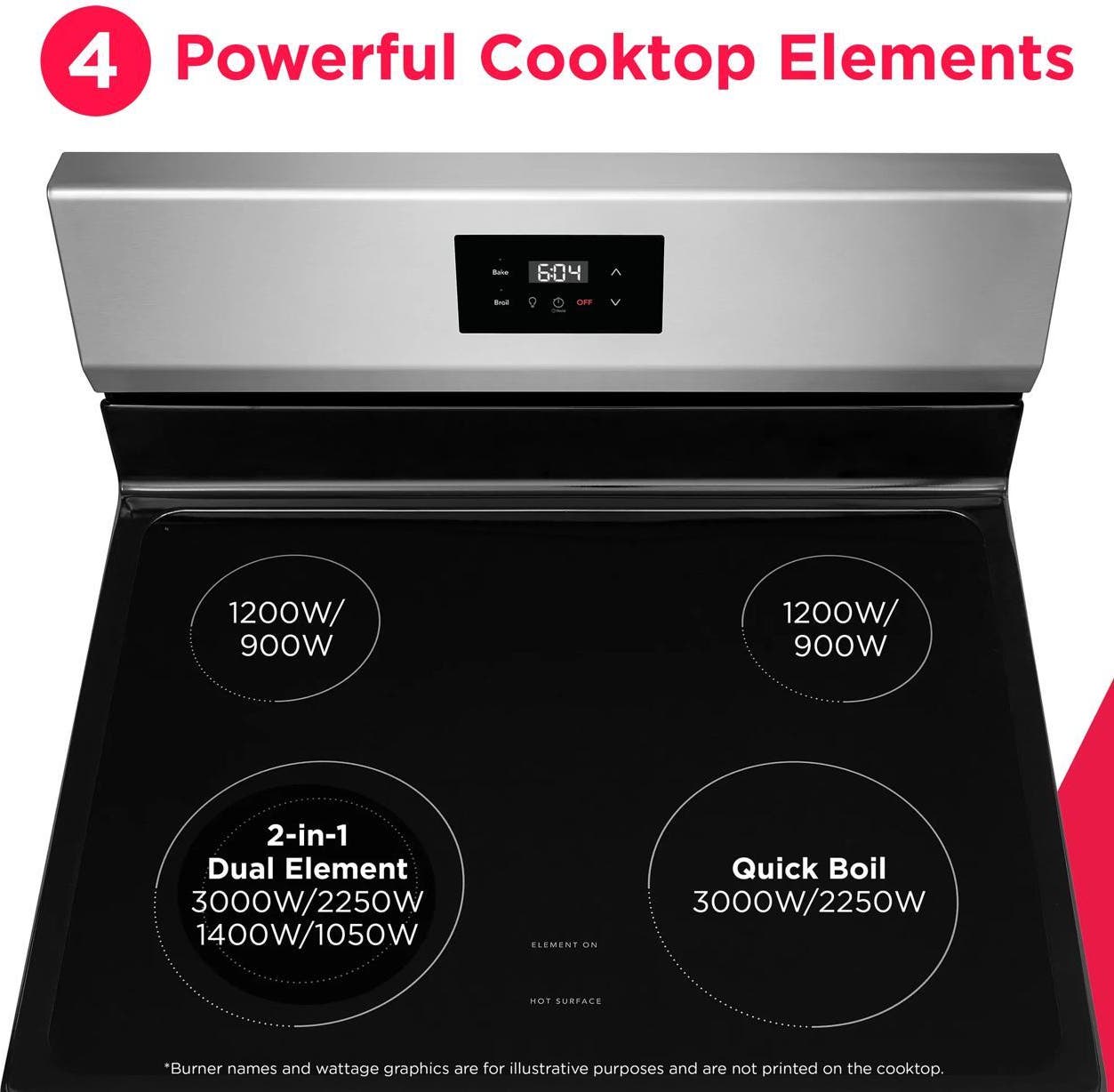Frigidaire FCRE3050BS Stainless Steel
