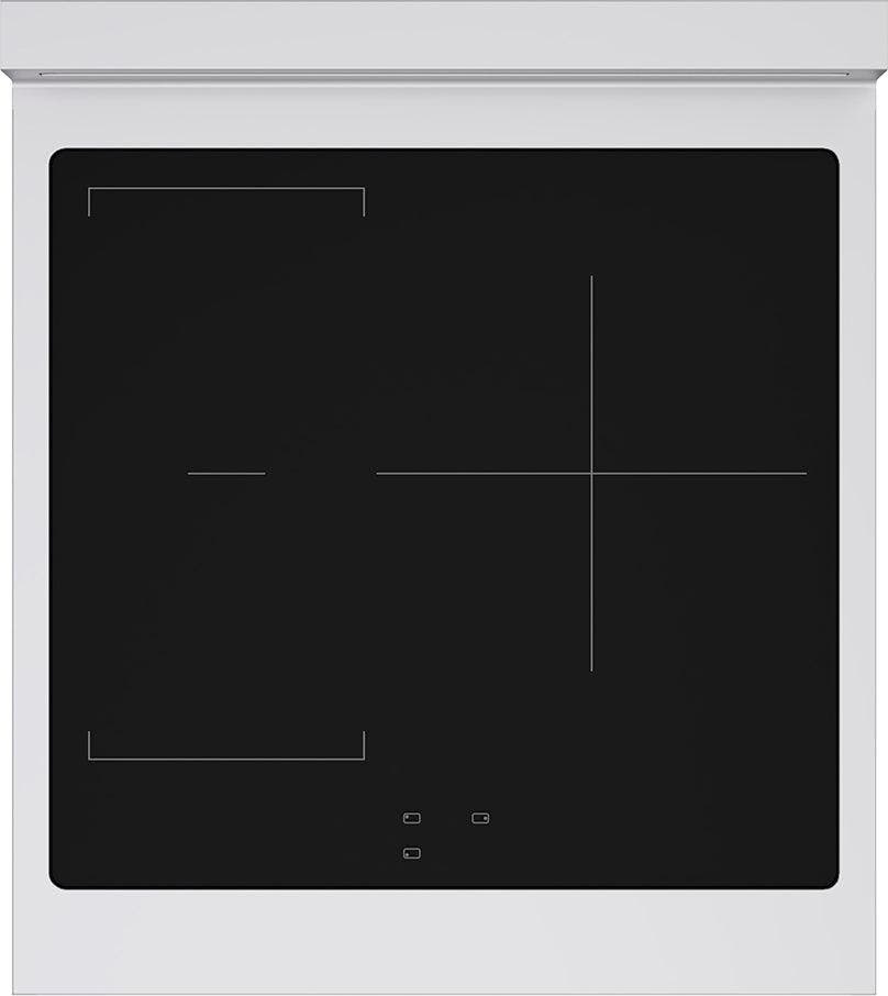 Zline SINRZWM24MB Stainless Steel With White Matte Door And Matte Bl...