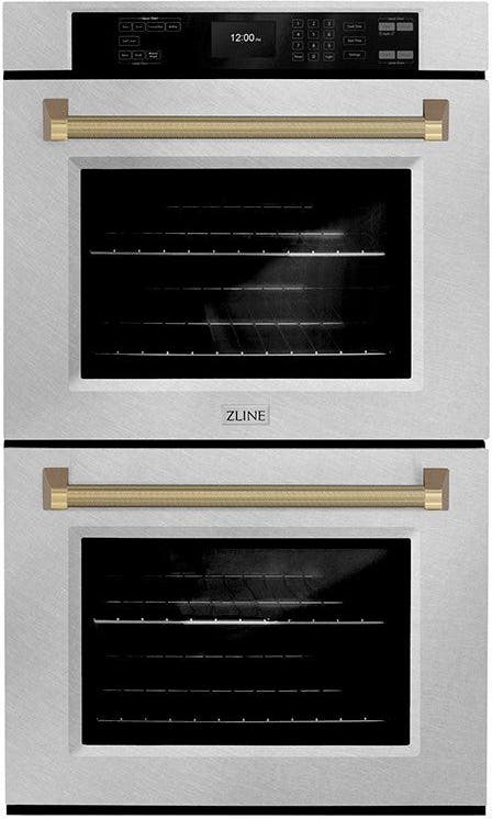Zline WADSZ30KCB Satin Stainless Steel With Champagne Bronze Helix ...