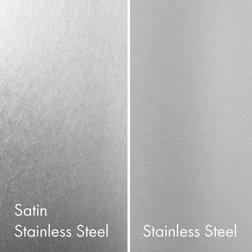 Zline WADSZ30KG Satin Stainless Steel With Polished Gold Helix Han...