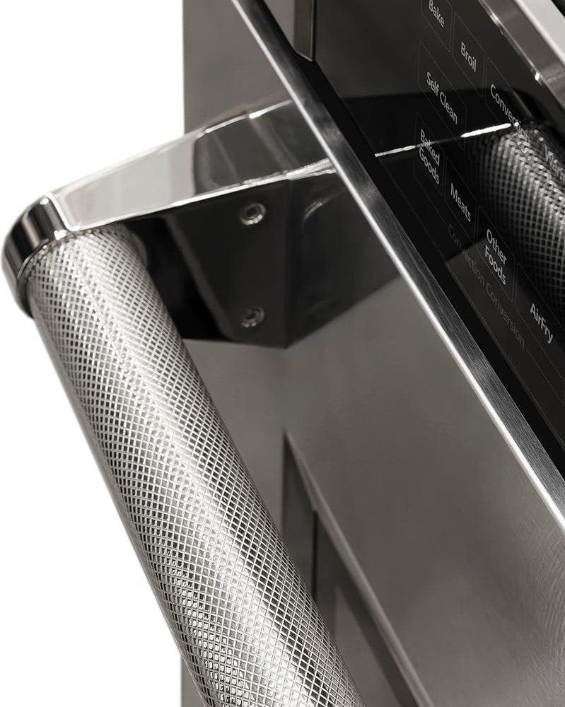 Zline WASZ30KPN Stainless Steel With Polished Nickel Helix Handle