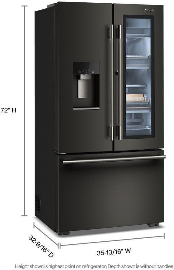 KitchenAid KRFC936SBE Black Ore