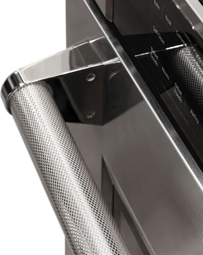 Zline WASZ30KPN Stainless Steel With Polished Nickel Helix Handle