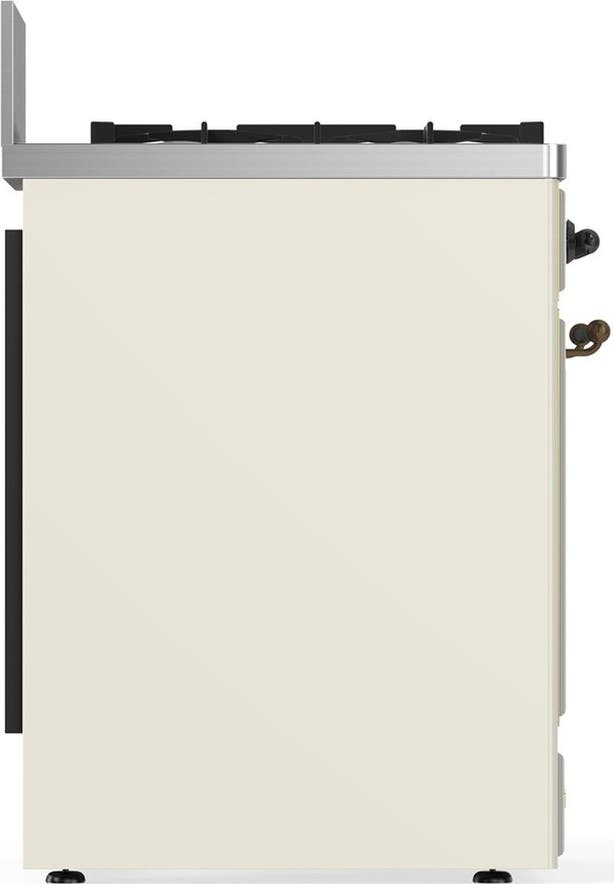 Ilve UM30NR3AWBLP Antique White With Burnished Trim, Liquid Propane