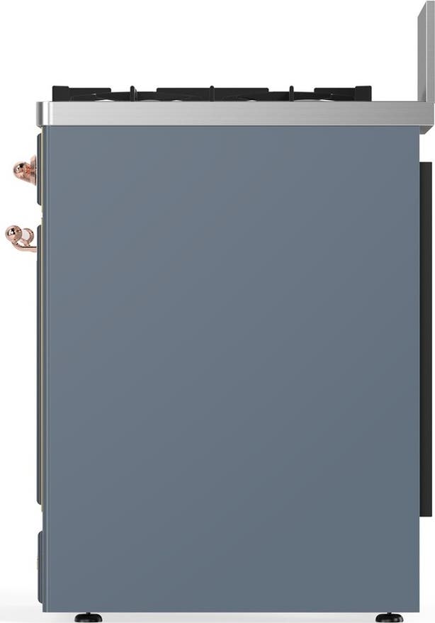 Ilve UM30NR3BGPLP Blue Grey With Copper Trim, Liquid Propane