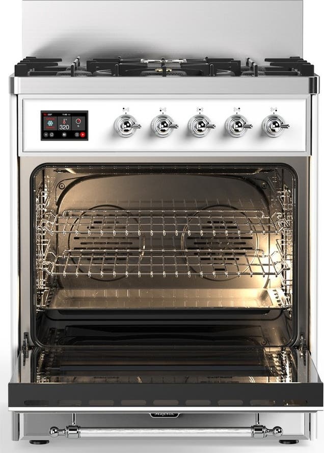 Ilve UM30NR3RACLP Ral With Chrome Trim, Liquid Propane