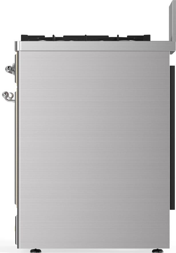 Ilve UM30NR3SSCLP Stainless Steel With Chrome Trim, Liquid Propane