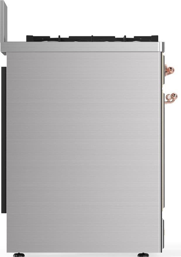 Ilve UM30NR3SSP Stainless Steel With Copper Trim, Natural Gas