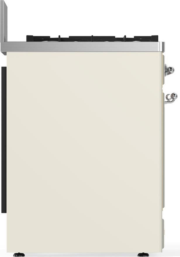 Ilve UM30QNR3AWC Antique White With Chrome Trim, Natural Gas