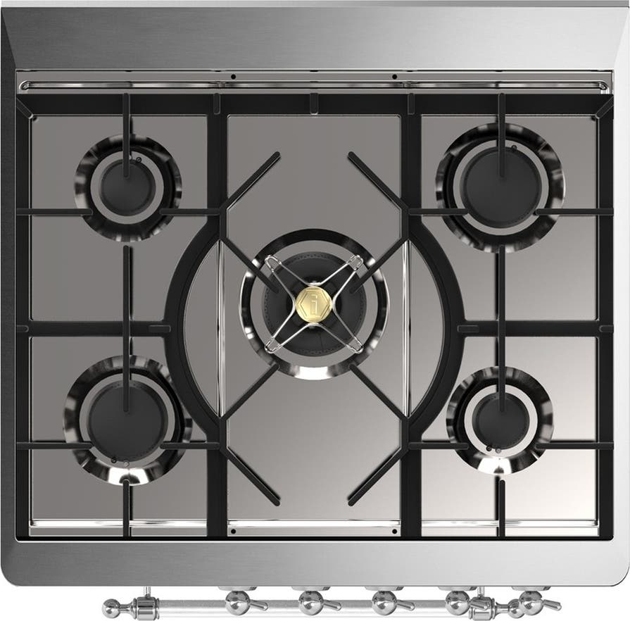 Ilve UM30QNR3AWC Antique White With Chrome Trim, Natural Gas