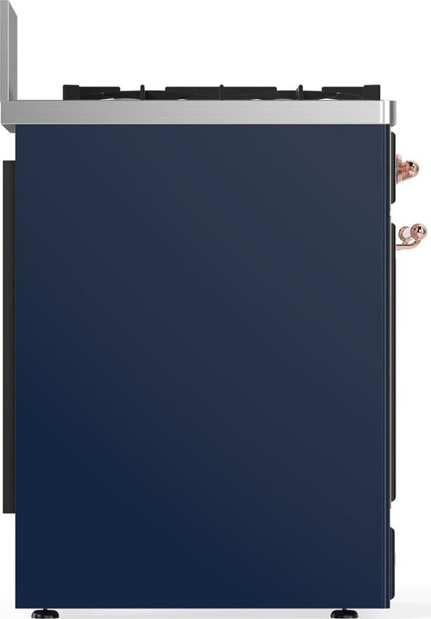 Ilve UM30QNR3MBP Midnight Blue With Copper Trim, Natural Gas