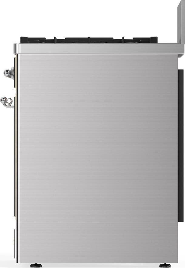 Ilve UM30QNR3SSCLP Stainless Steel With Chrome Trim, Liquid Propane