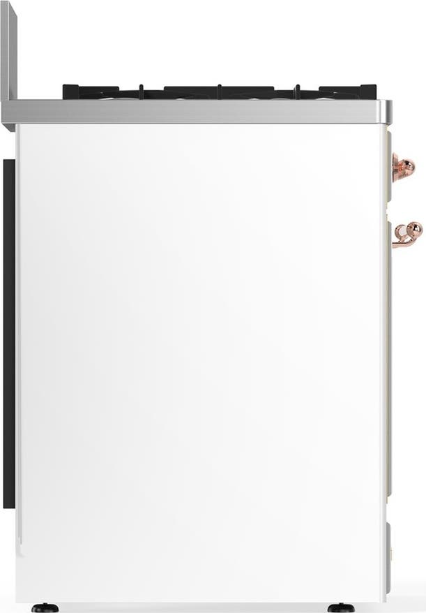 Ilve UM30QNR3WHP White With Copper Trim, Natural Gas