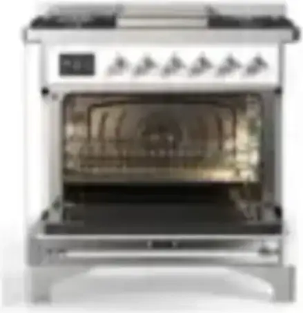 Ilve UM36FNR3RAC Ral With Chrome Trim, Natural Gas