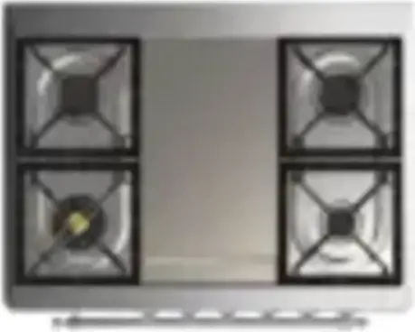 Ilve UM36FNR3RAC Ral With Chrome Trim, Natural Gas
