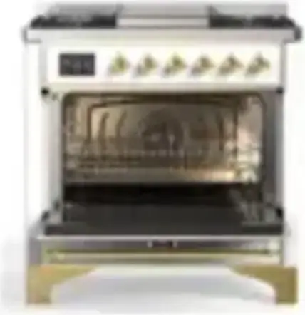 Ilve UM36FNR3RAG Ral With Brass Trim, Natural Gas