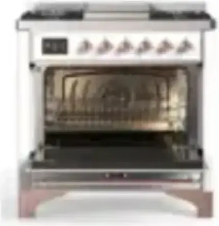 Ilve UM36FNR3RAP Ral With Copper Trim, Natural Gas