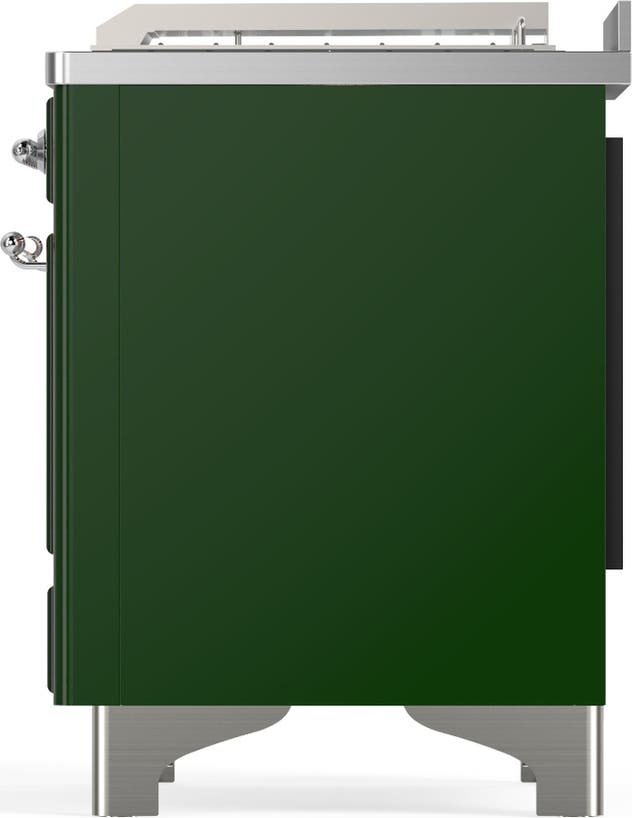 Ilve UM48FSNR3EGCLP Emerald Green With Chrome Trim, Liquid Propane