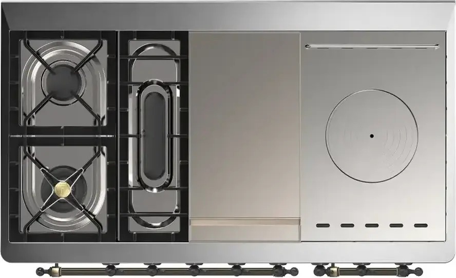 Ilve UM48FSNR3RAB Ral With Burnished Trim, Natural Gas