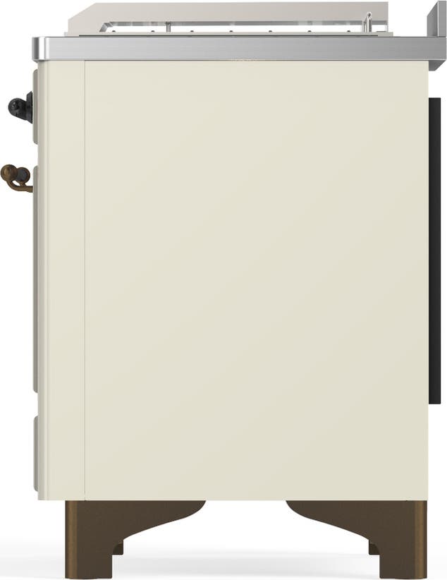 Ilve UM48FSQNR3AWB Antique White With Burnished Trim, Natural Gas